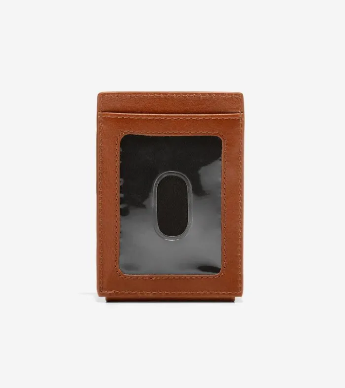 Men Wallets Cole Haan Boxshine Magnetic Wallet Cognac