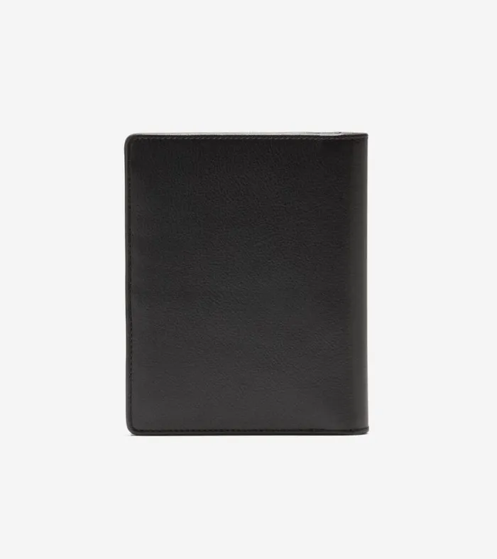 Men Wallets Cole Haan Passport Case With Luggage Tag Black