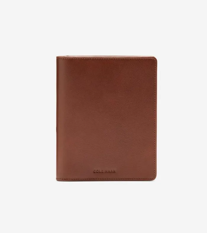 Men Wallets Cole Haan Passport Case With Luggage Tag Tan