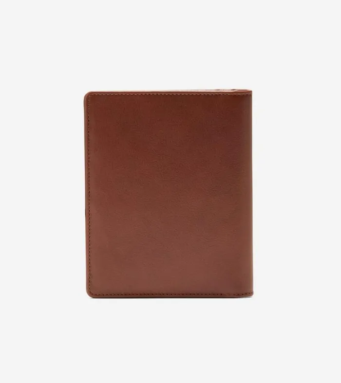 Men Wallets Cole Haan Passport Case With Luggage Tag Tan