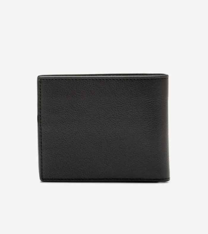 Men Wallets Cole Haan Pebble Traveler Wallet Black