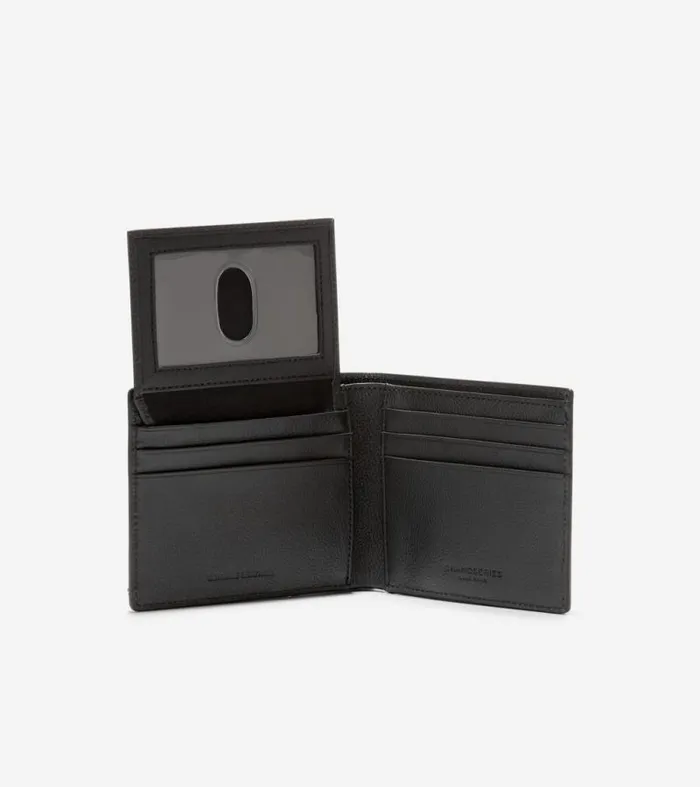 Men Wallets Cole Haan Pebble Traveler Wallet Black