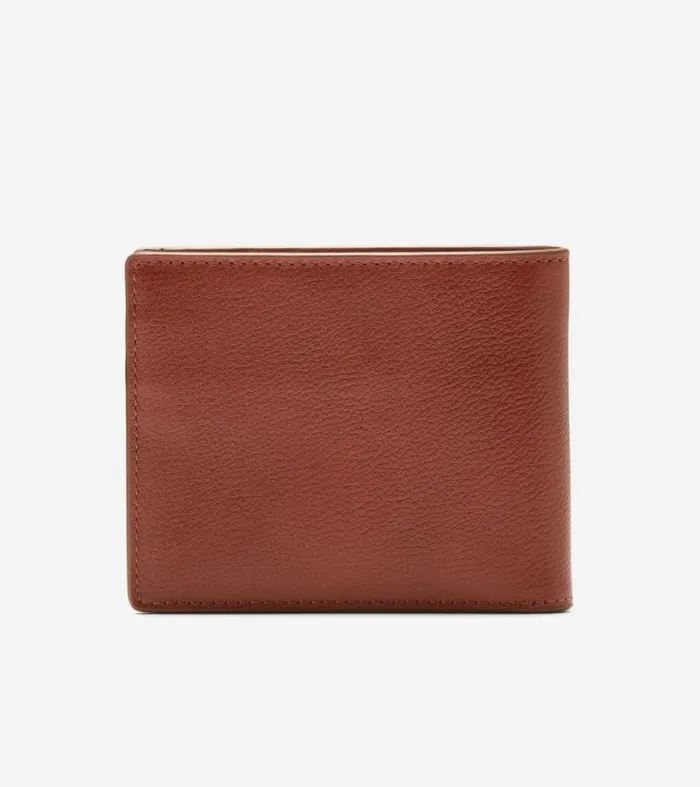 Men Wallets Cole Haan Slimfold With Valet Key Ring Tan