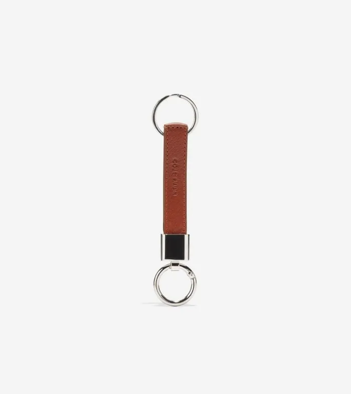 Men Wallets Cole Haan Slimfold With Valet Key Ring Tan