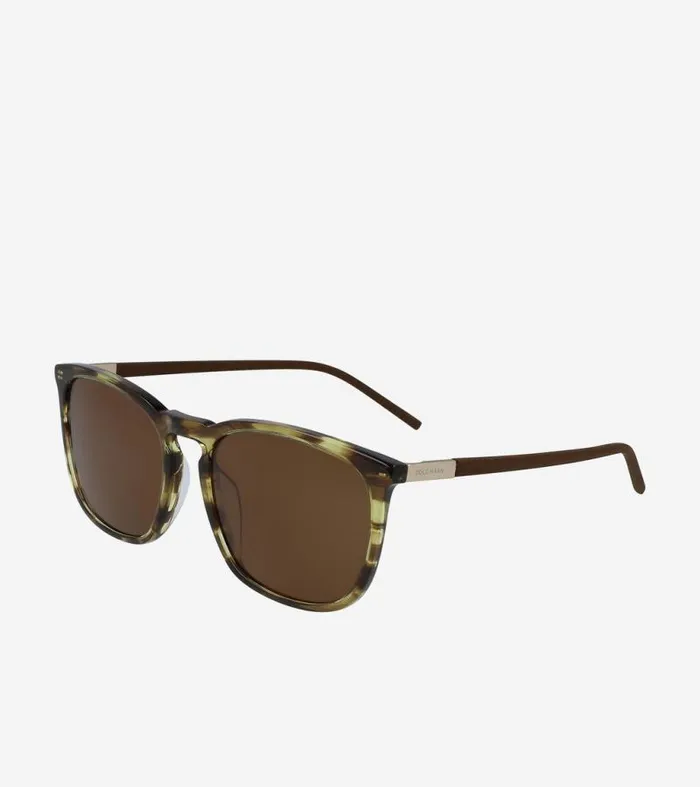 MenWomen Sunglasses Cole Haan Rectangle Flex HornRimmed Sunglasses Blonde Horn MenWomen Sunglasses Cole Haan Rectangle Flex HornRimmed Sunglasses Blonde Horn