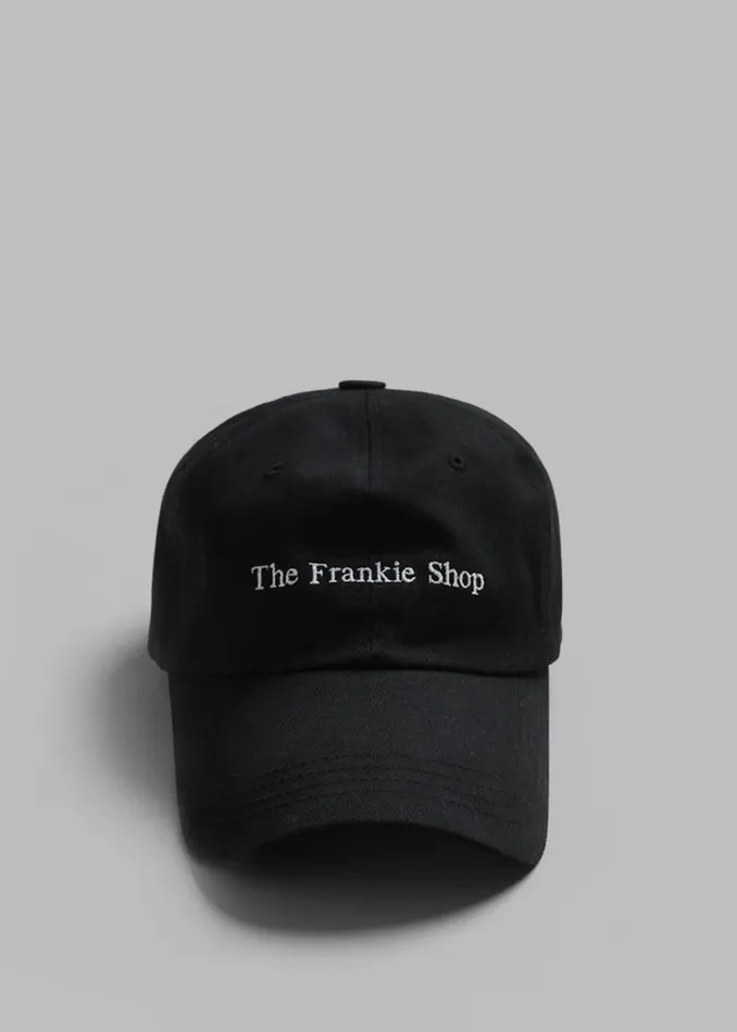 MenWomen The Frankie Shop Accessories Frankie Baseball Cap Black