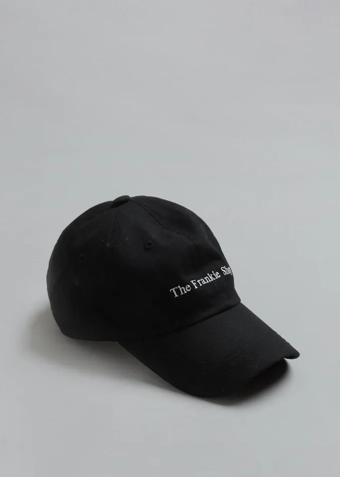 MenWomen The Frankie Shop Accessories Frankie Baseball Cap Black