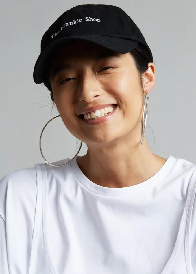 MenWomen The Frankie Shop Accessories Frankie Baseball Cap Black