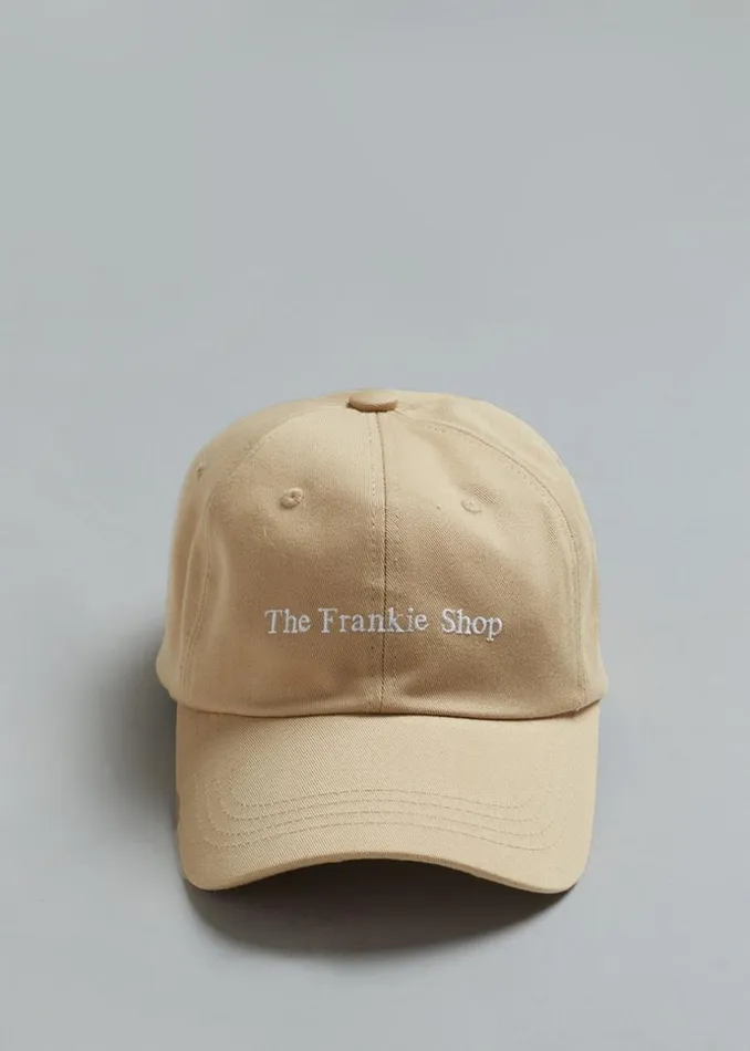 MenWomen The Frankie Shop Accessories Frankie Baseball Cap Sand