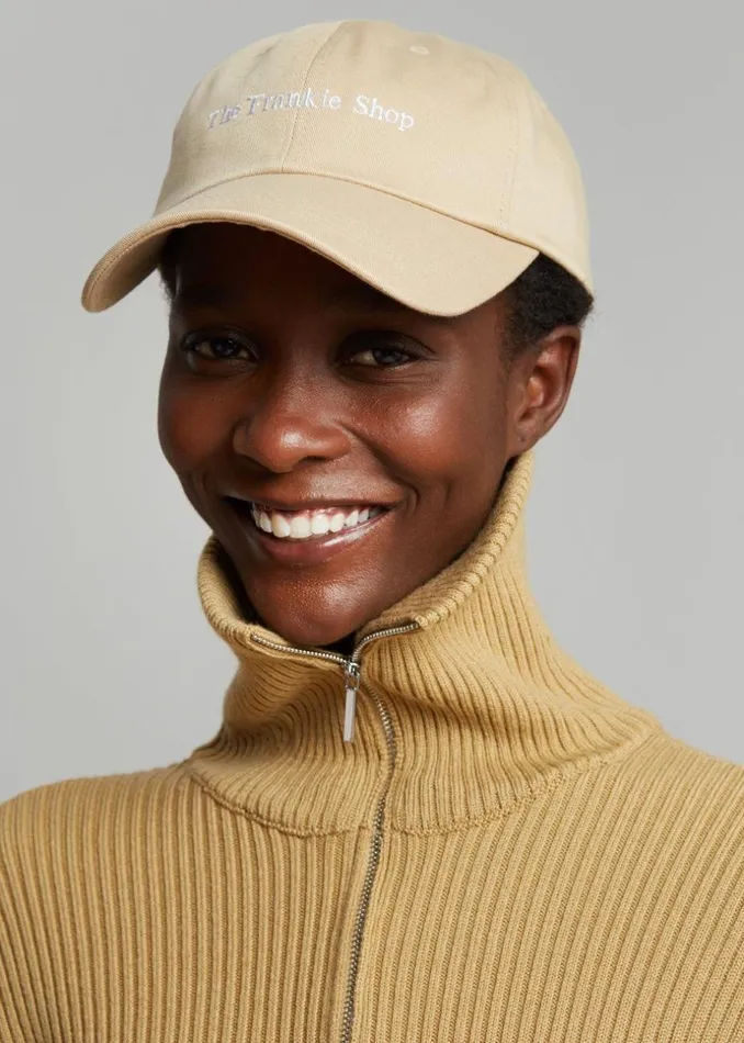 MenWomen The Frankie Shop Accessories Frankie Baseball Cap Sand