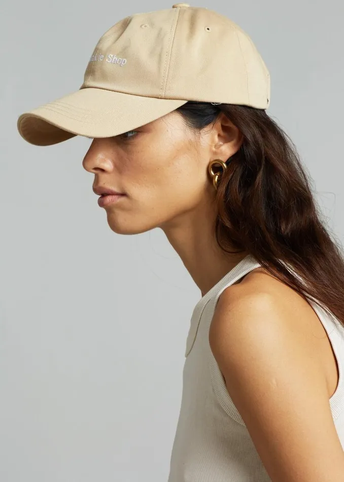 MenWomen The Frankie Shop Accessories Frankie Baseball Cap Sand