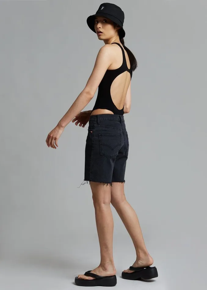 MenWomen The Frankie Shop Accessories Frankie Bucket Hat Black