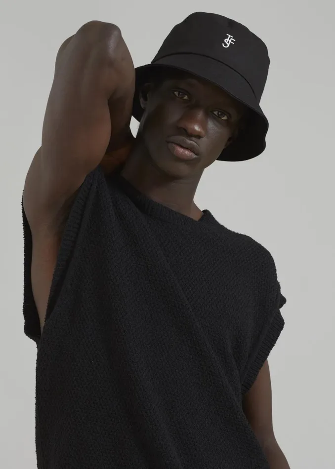 MenWomen The Frankie Shop Accessories Frankie Bucket Hat Black