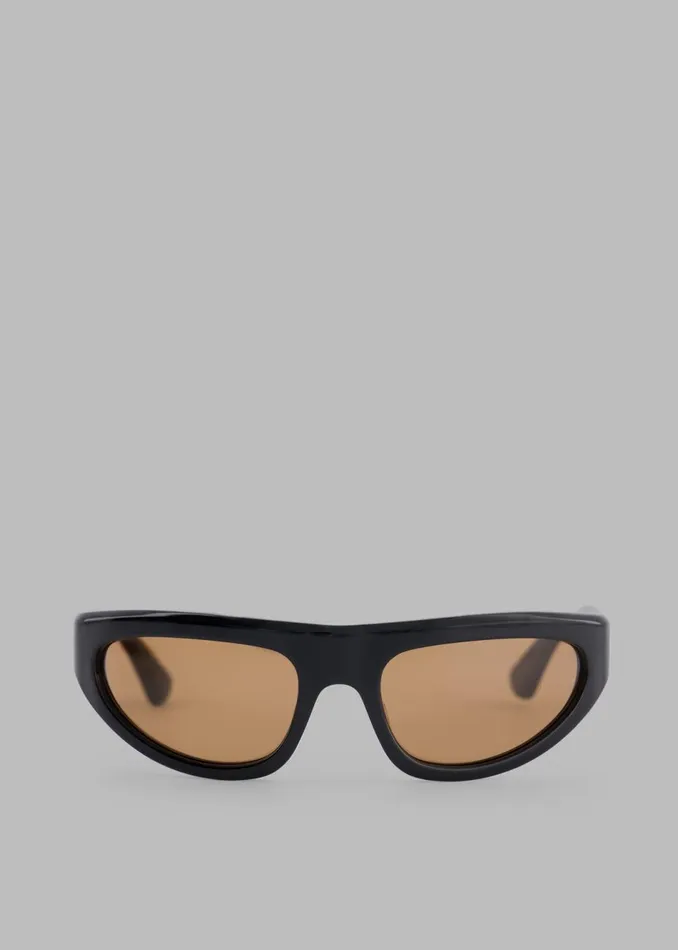 MenWomen The Frankie Shop Accessories Port Tanger Malick Sunglasses Black Acetatetobacco Lens MenWomen The Frankie Shop Accessories Port Tanger Malick Sunglasses Black Acetatetobacco Lens