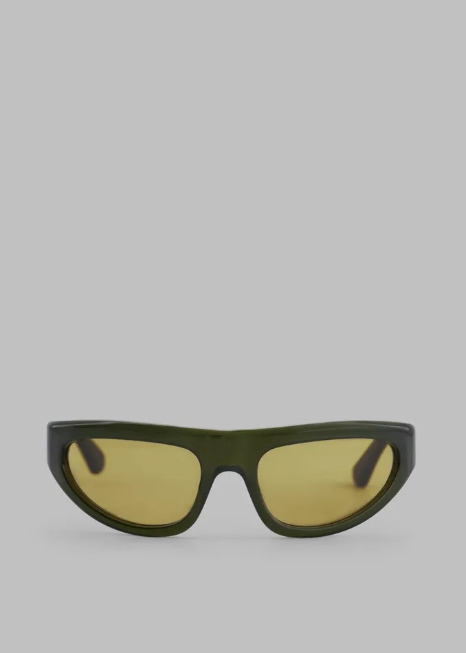 MenWomen The Frankie Shop Accessories Port Tanger Malick Sunglasses Cardamom Acetatewarm Olive Lens MenWomen The Frankie Shop Accessories Port Tanger Malick Sunglasses Cardamom Acetatewarm Olive Lens