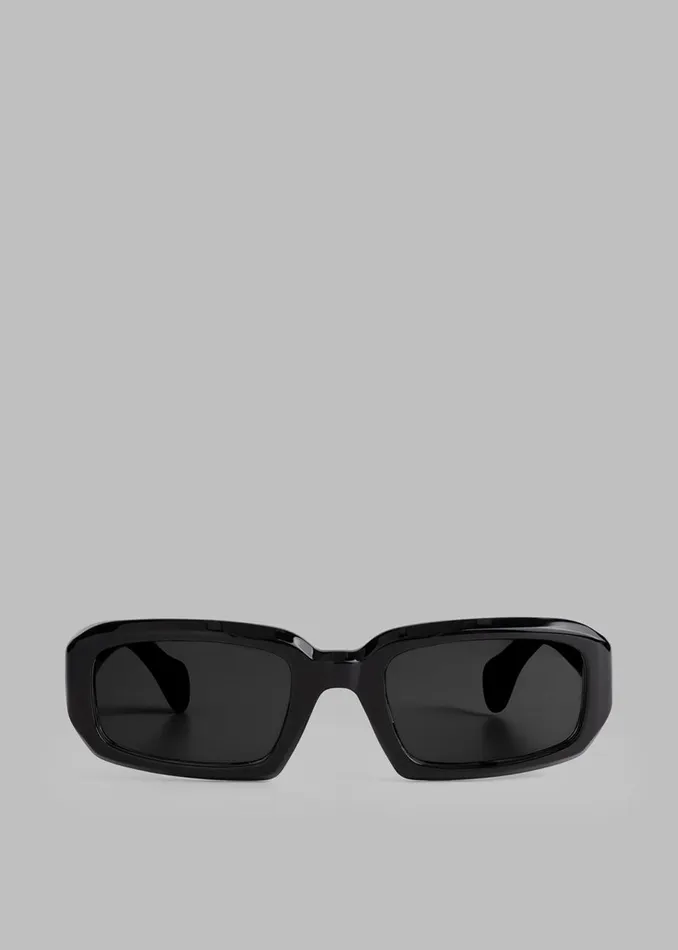 MenWomen The Frankie Shop Accessories Port Tanger Mektoub Sunglasses Black Acetateblack Lens MenWomen The Frankie Shop Accessories Port Tanger Mektoub Sunglasses Black Acetateblack Lens