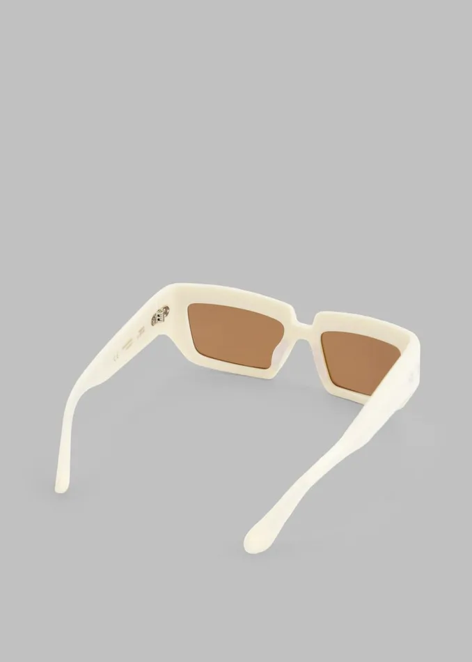 MenWomen The Frankie Shop Accessories Port Tanger Niyyah Sunglasses Sandarac Acetatetobacco Lens