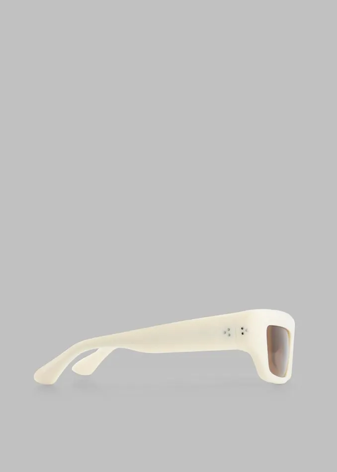 MenWomen The Frankie Shop Accessories Port Tanger Niyyah Sunglasses Sandarac Acetatetobacco Lens
