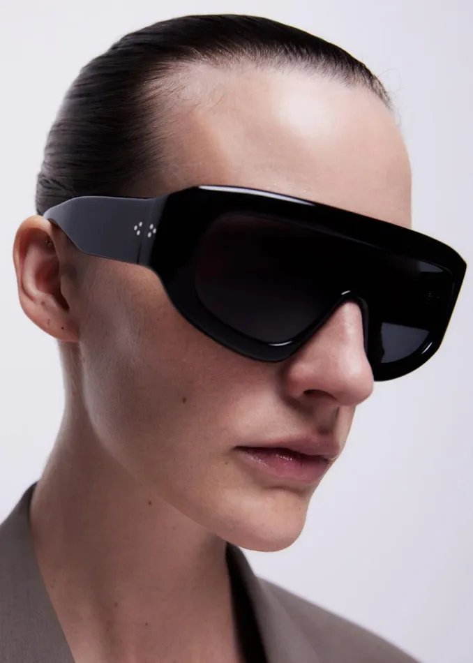 MenWomen The Frankie Shop Accessories Port Tanger Saraa Sunglasses Black Acetateblack Lens MenWomen The Frankie Shop Accessories Port Tanger Saraa Sunglasses Black Acetateblack Lens