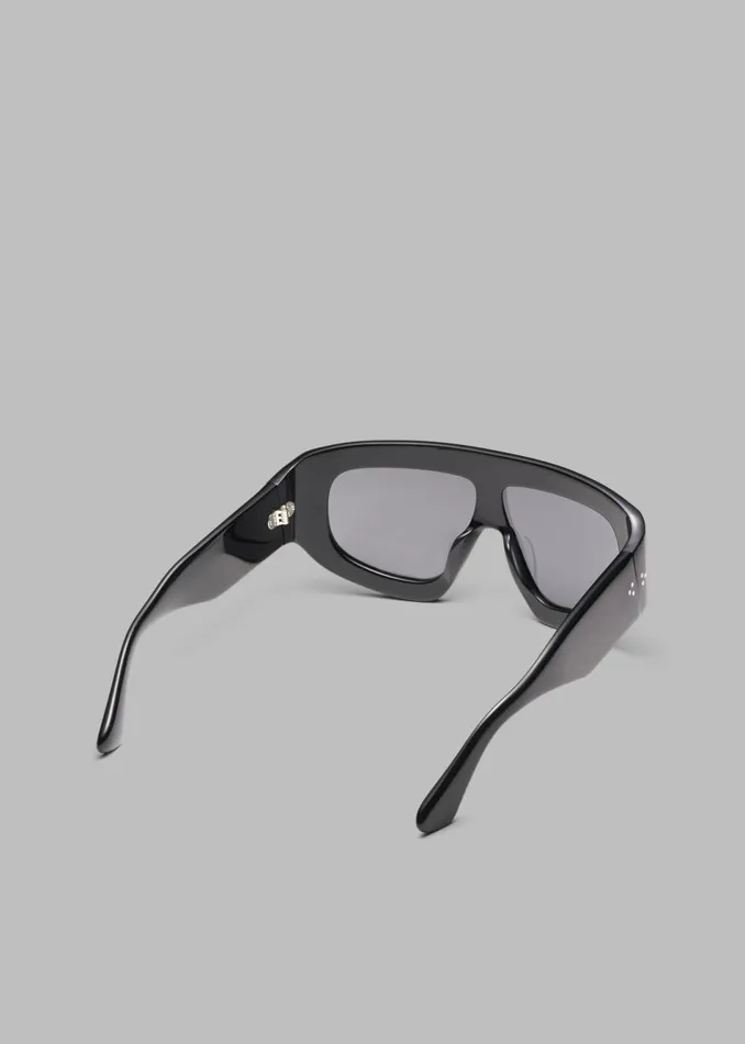 MenWomen The Frankie Shop Accessories Port Tanger Saraa Sunglasses Black Acetateblack Lens