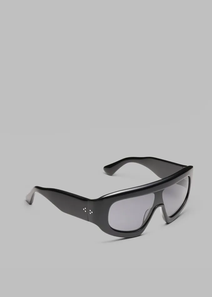 MenWomen The Frankie Shop Accessories Port Tanger Saraa Sunglasses Black Acetateblack Lens