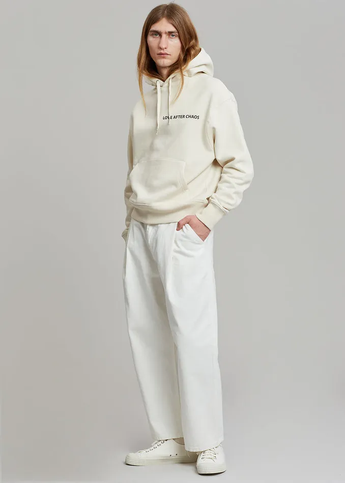 MenWomen The Frankie Shop Bottoms Drew Denim Pants White
