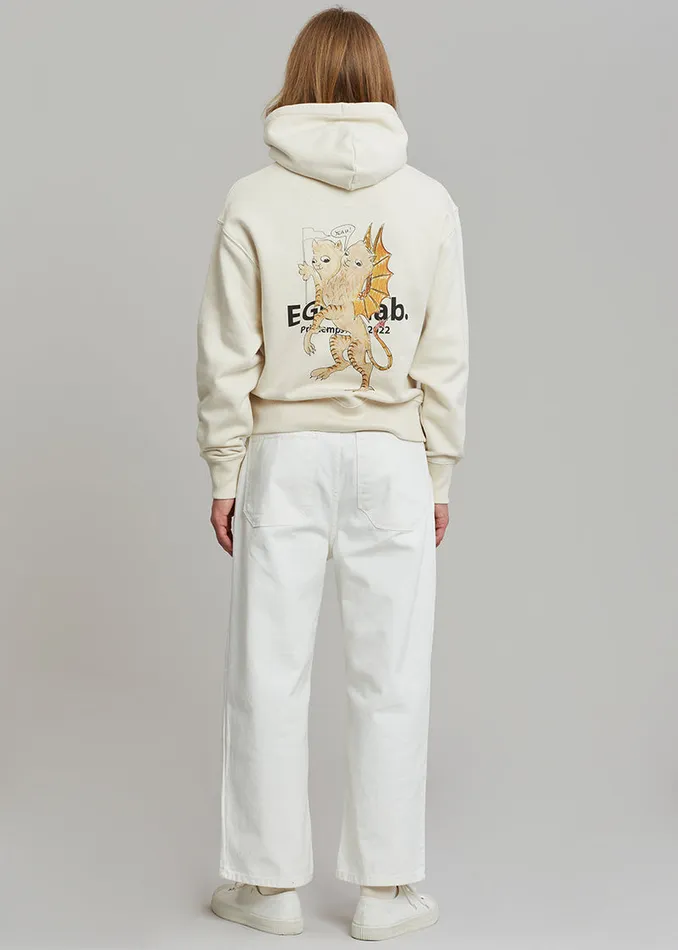 MenWomen The Frankie Shop Bottoms Drew Denim Pants White