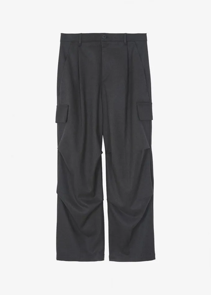 MenWomen The Frankie Shop Bottoms Flint Cargo Pants Grey