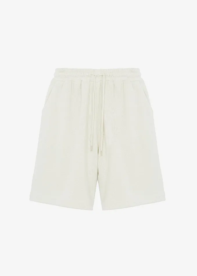 MenWomen The Frankie Shop Loungewear Newton Sweatshorts Beige