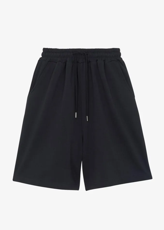MenWomen The Frankie Shop Loungewear Newton Sweatshorts Black