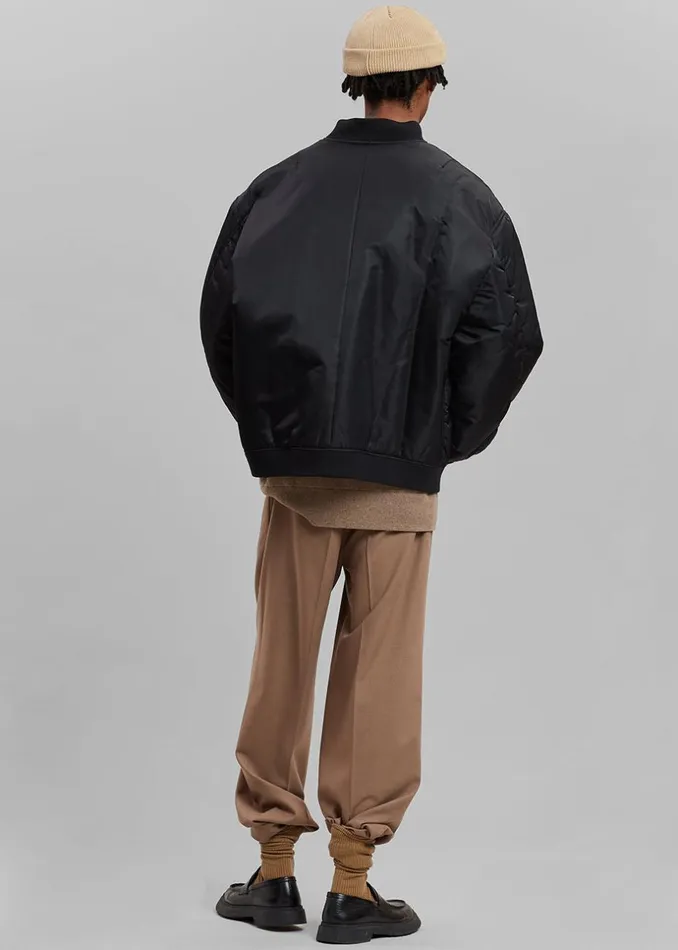 MenWomen The Frankie Shop Outerwear Astra Bomber Jacket Black