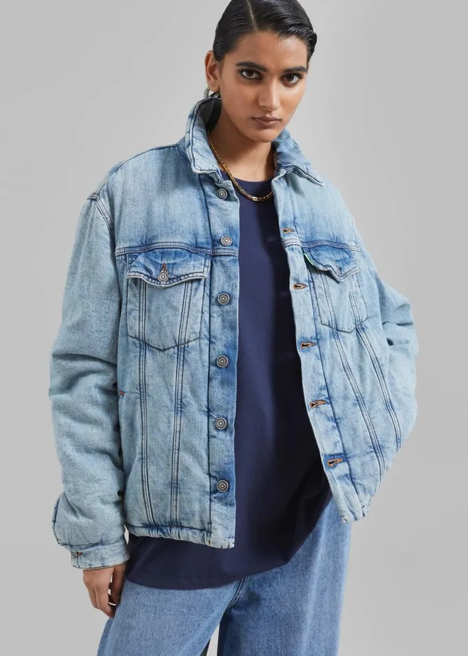 MenWomen The Frankie Shop Outerwear Haikure Orrell Jacket Cloud Washing