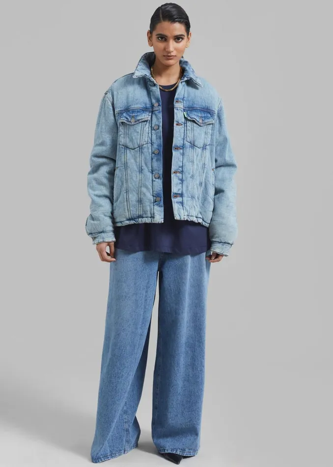 MenWomen The Frankie Shop Outerwear Haikure Orrell Jacket Cloud Washing