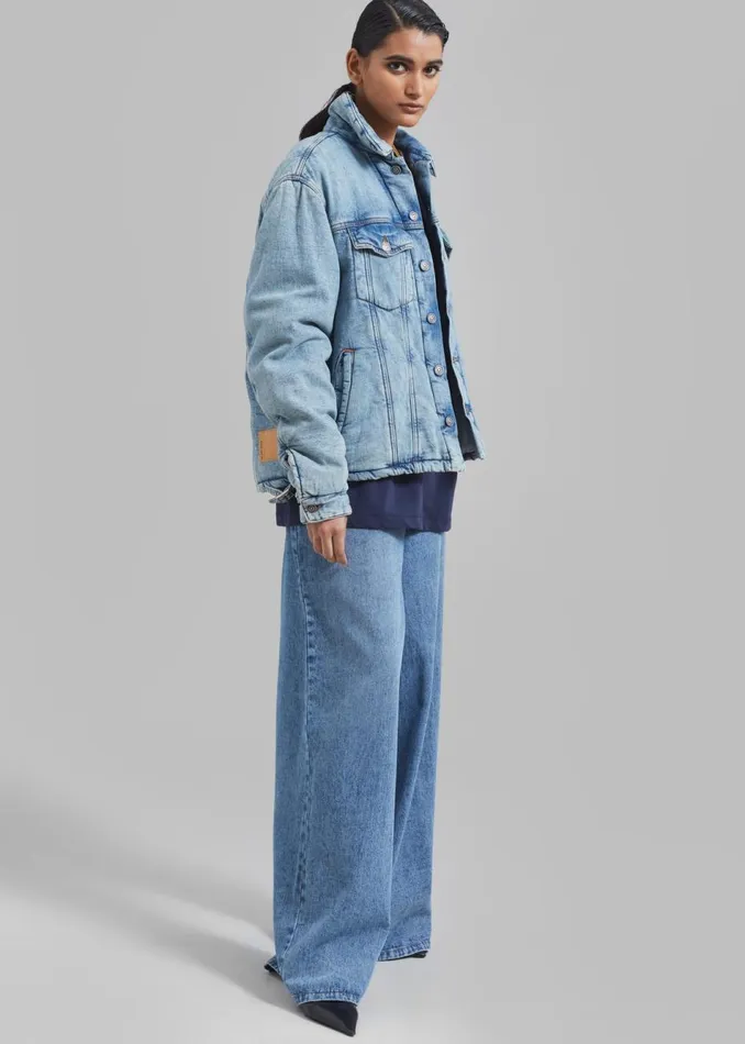 MenWomen The Frankie Shop Outerwear Haikure Orrell Jacket Cloud Washing