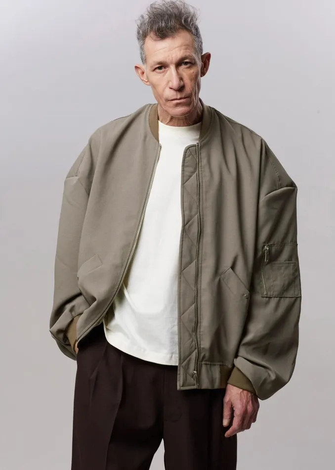 MenWomen The Frankie Shop Outerwear Lumi Bomber Jacket Dark Olive
