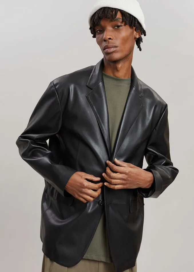 MenWomen The Frankie Shop Outerwear Olympia Blazer Black