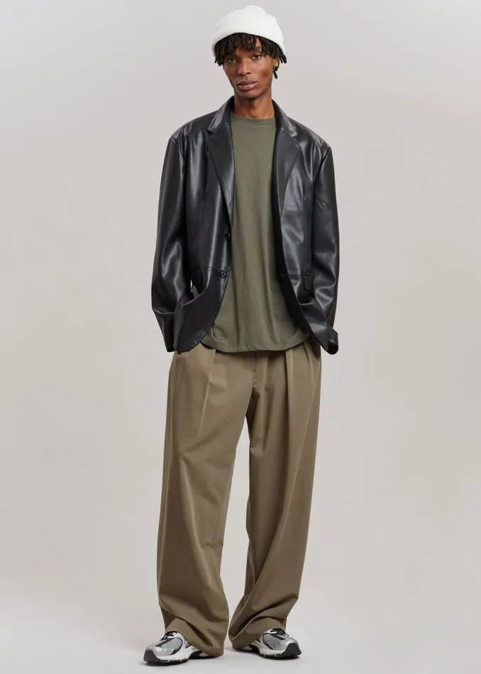 MenWomen The Frankie Shop Outerwear Olympia Blazer Black
