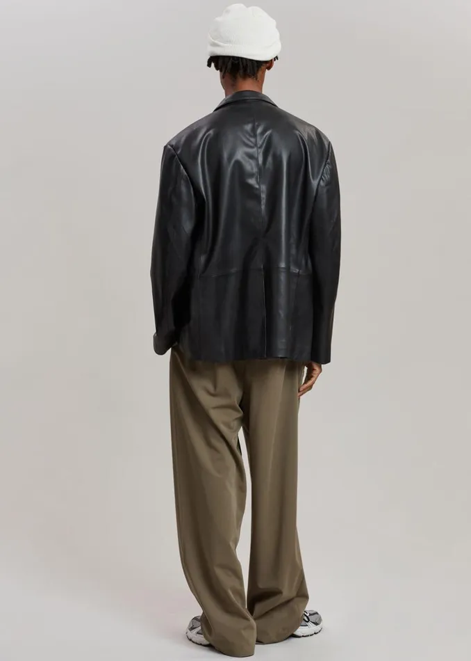 MenWomen The Frankie Shop Outerwear Olympia Blazer Black