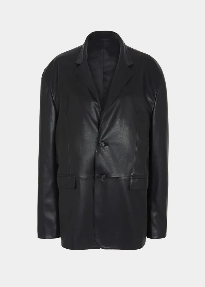 MenWomen The Frankie Shop Outerwear Olympia Blazer Black