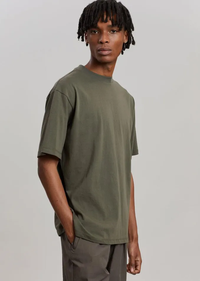 MenWomen The Frankie Shop Tops Evora Tee Olive