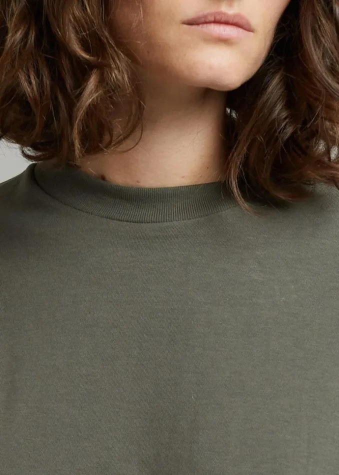 MenWomen The Frankie Shop Tops Evora Tee Olive