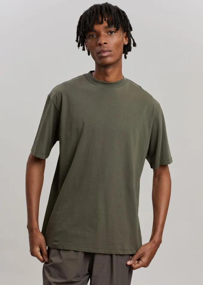 MenWomen The Frankie Shop Tops Evora Tee Olive