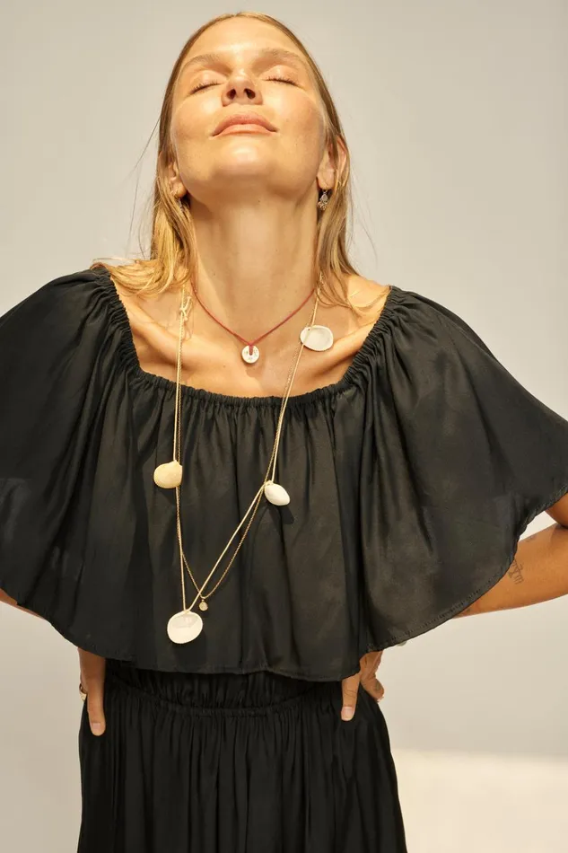 Naomi Dress With Sash Black Silk Women Natalie Martin Dresses