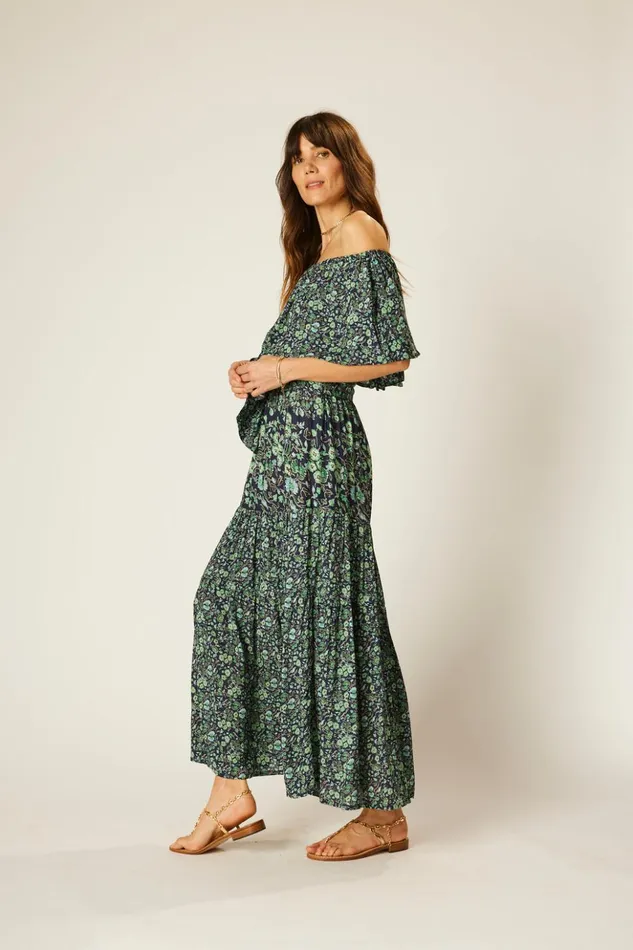 Naomi Dress With Sash Petite Fleur Marine Women Natalie Martin Dresses
