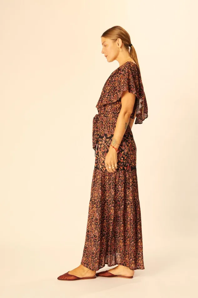 Naomi Dress With Sash Petite Fleur Noire Women Natalie Martin Dresses