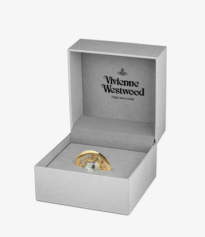 Necklaces WomenMen Vivienne Westwood Orb Watch Pendant In Gold