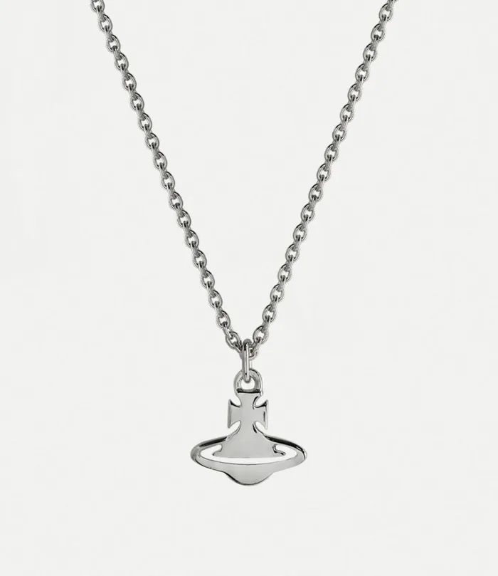 Necklaces Women Vivienne Westwood Carmen Pendant Necklace In Platinum
