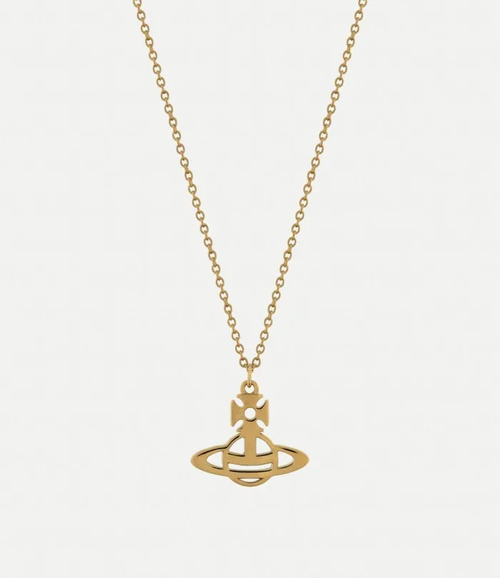 Necklaces Women Vivienne Westwood Lucy Pendant Necklace In Gold