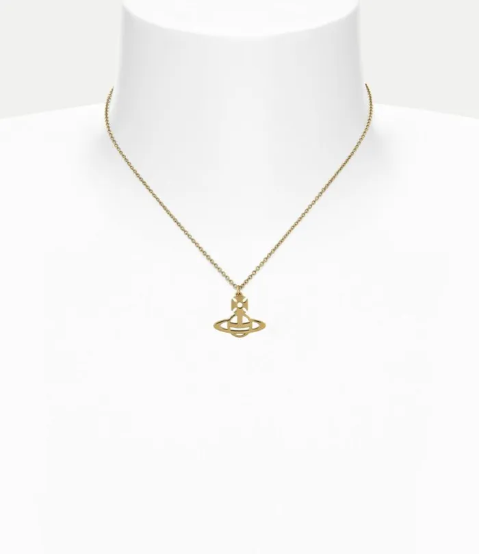 Necklaces Women Vivienne Westwood Lucy Pendant Necklace In Gold