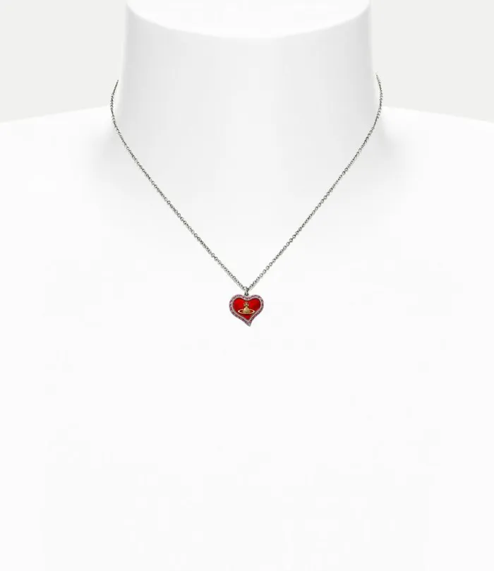 Necklaces Women Vivienne Westwood Petra Pendant Necklace In PlatinumGoldFlamePearlMopRoseCrystal